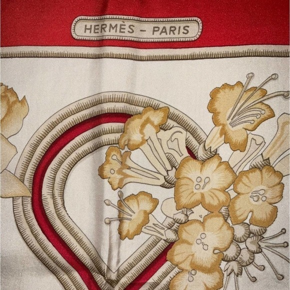 Hermès “Caraibes” 100% Silk Scarf - Picture 8 of 11